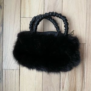 Paola by Pdl Firenze mink handbag